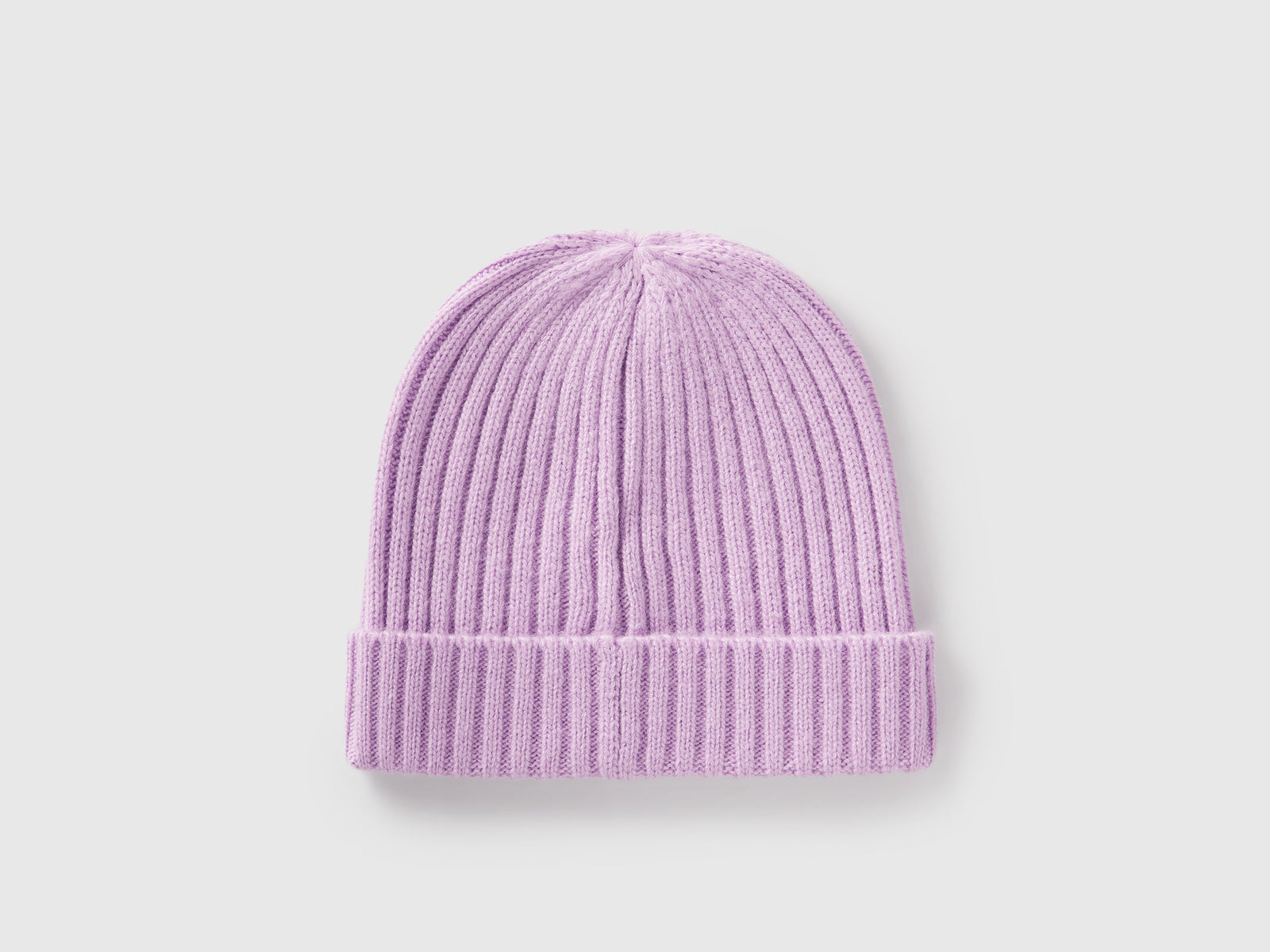 Cappellino in misto lana da bimbo lavanda 2 | Benetton Outlet