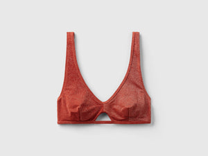Brassiere mare con lurex