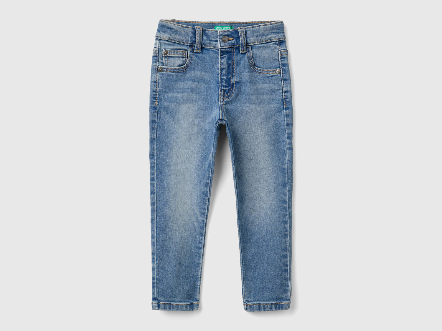 Jeans skinny fit da bimbo azzurro | Benetton Outlet
