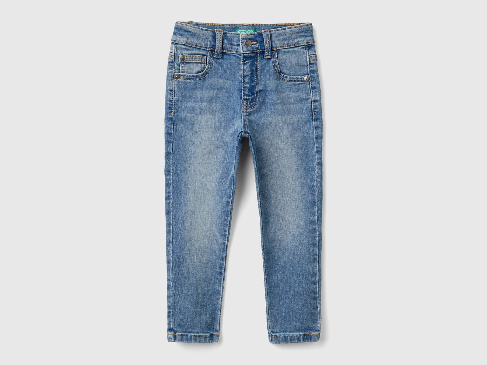 Jeans skinny fit da bimbo azzurro | Benetton Outlet