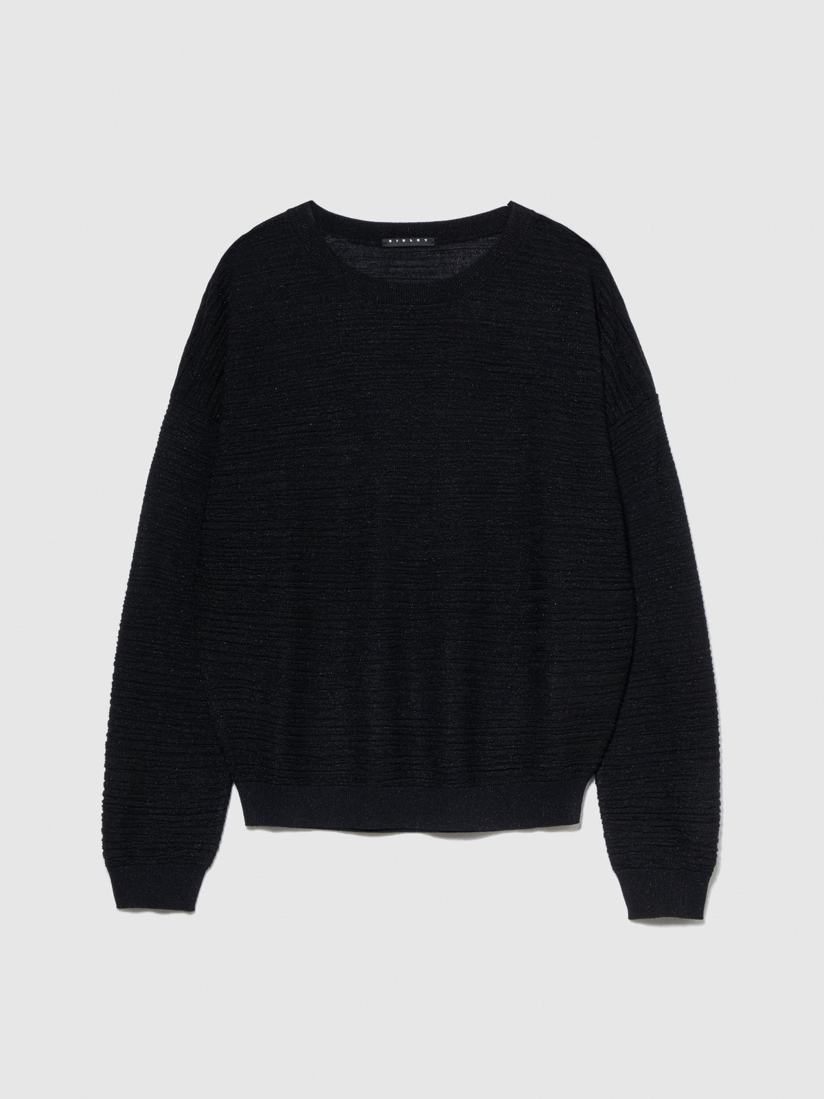 Maglia boxy fit con lurex