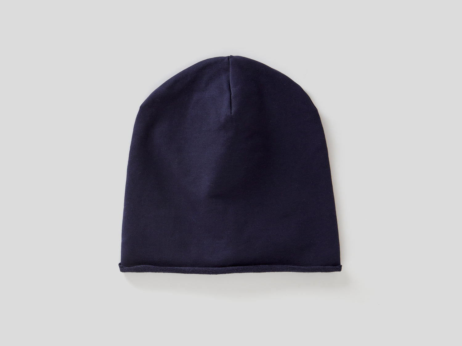 Cuffietta in cotone stretch da bambino blu scuro | Benetton Outlet