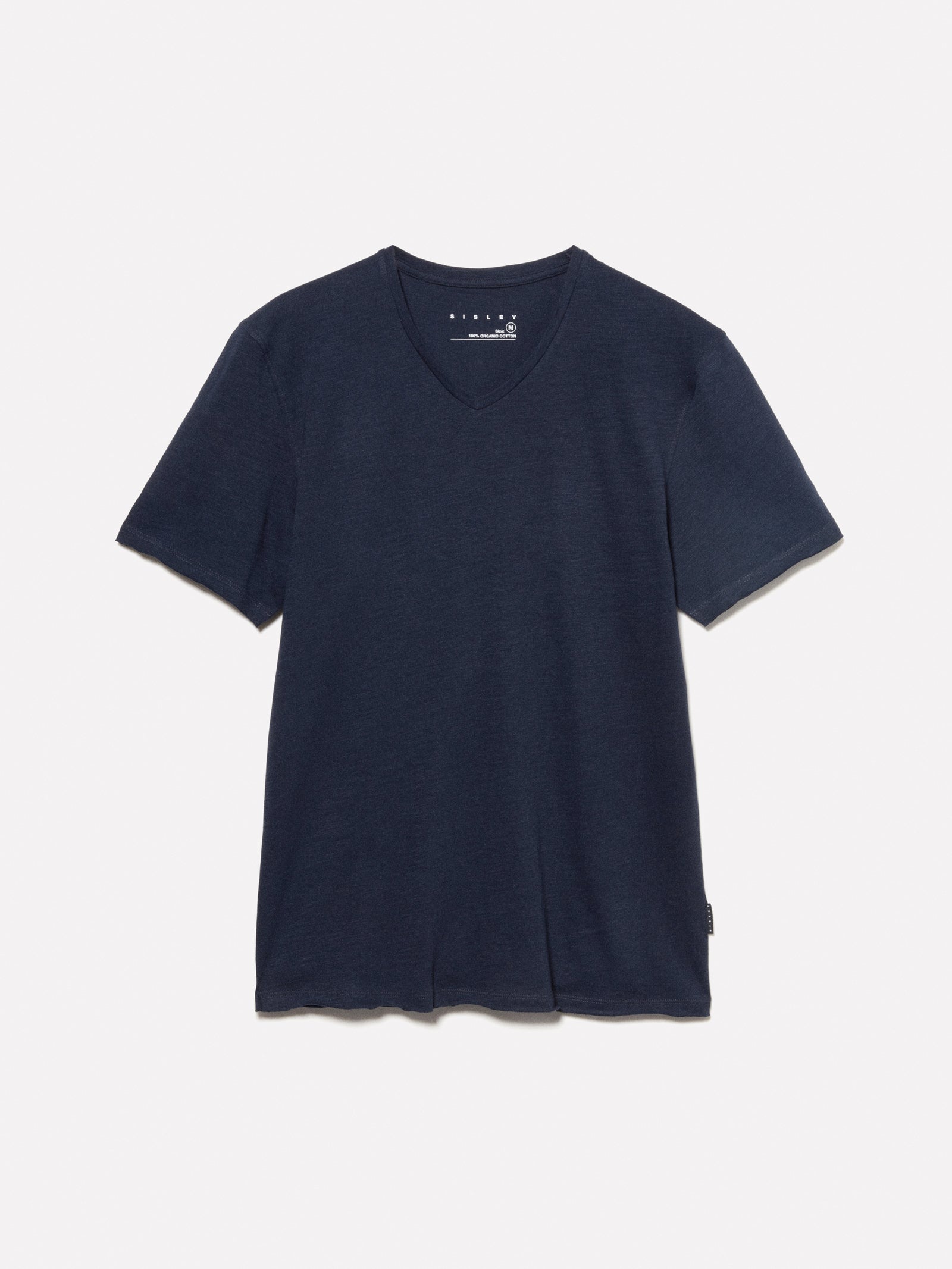 Slim-fit T-shirt da uomo blu scuro | Sisley Outlet
