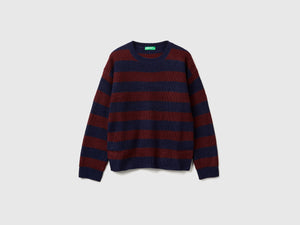 Maglione a righe