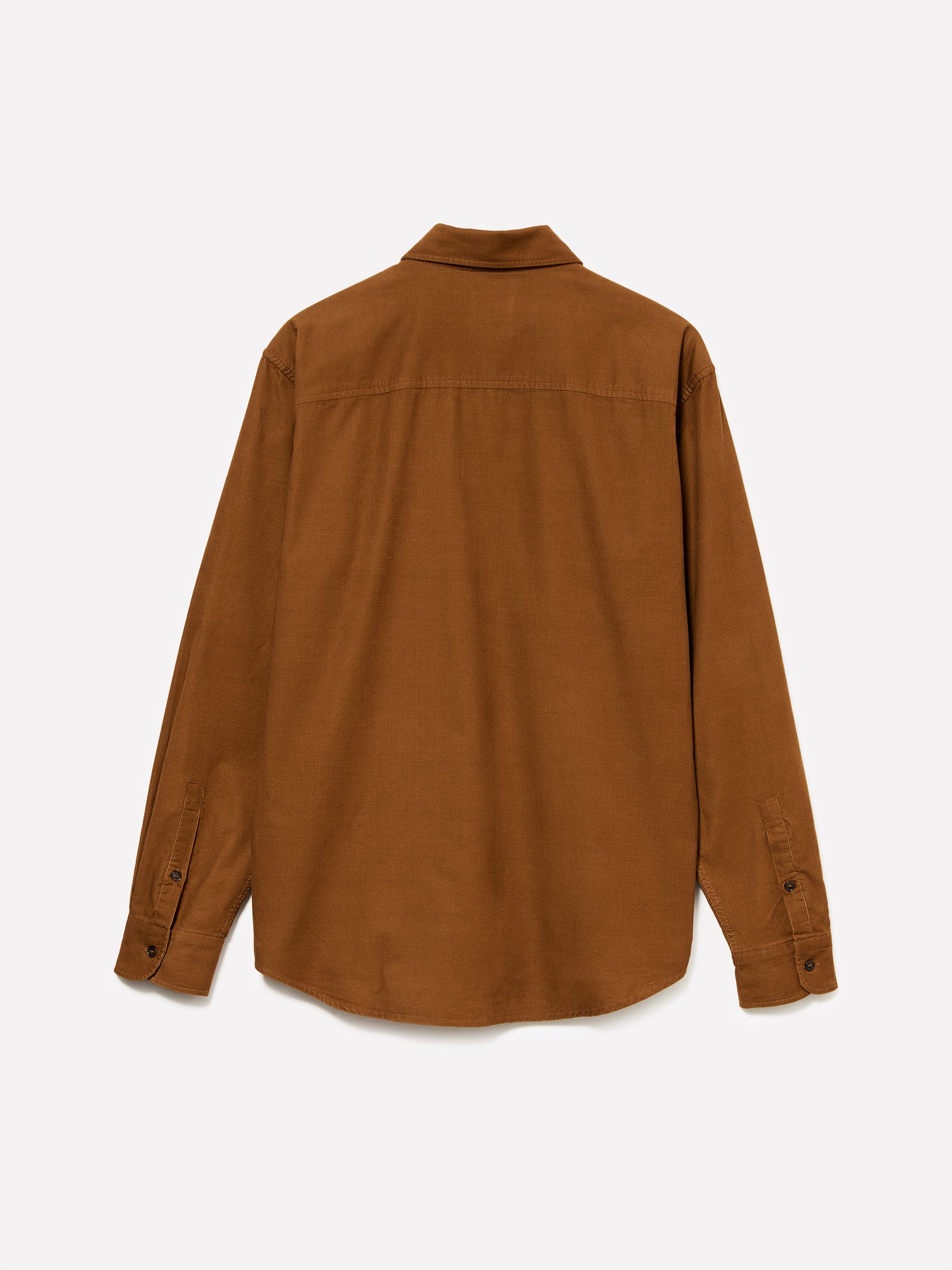 Camicia in velluto a costine da uomo marrone 2 | Sisley Outlet