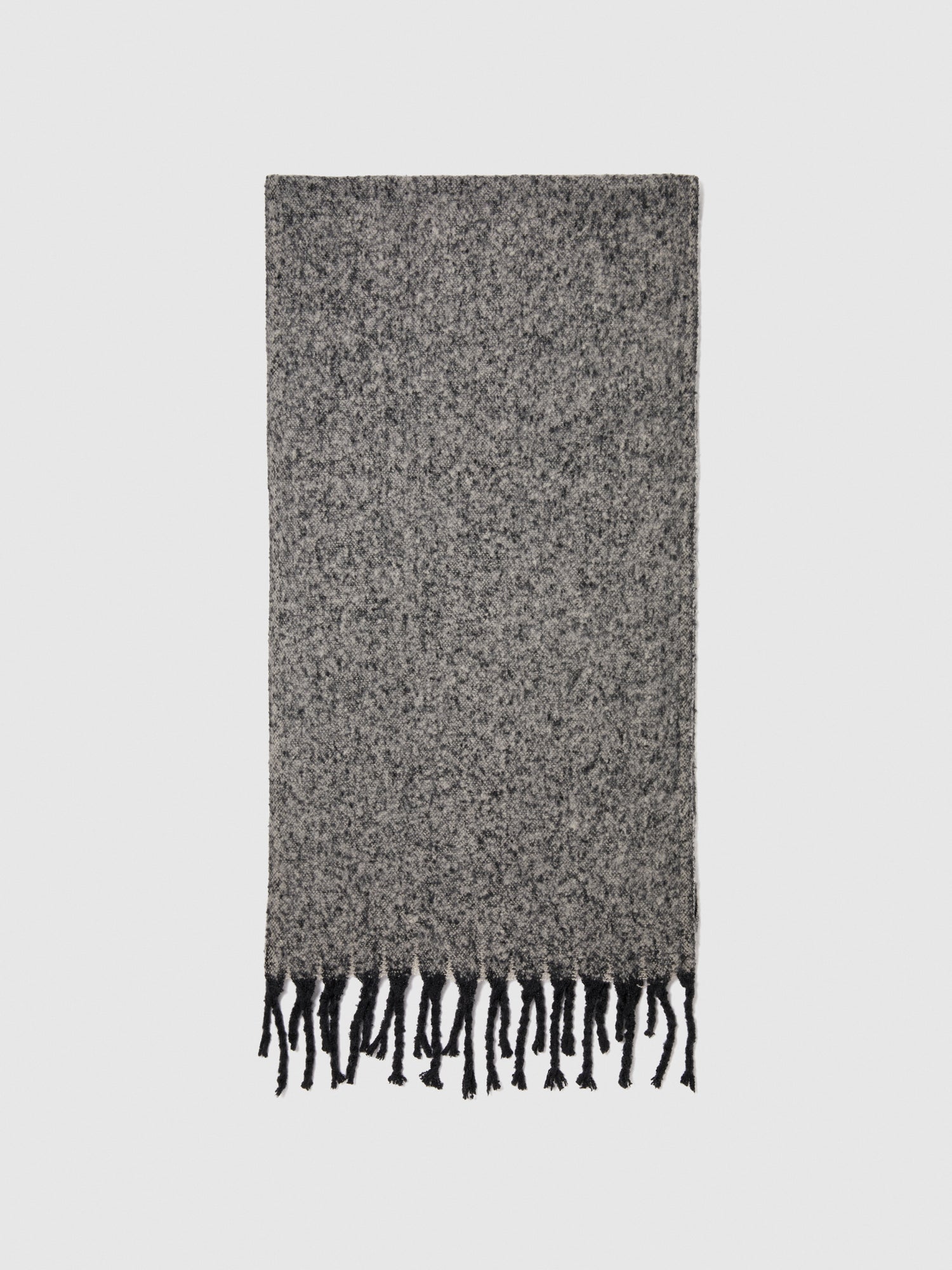 Sciarpa fluffy da uomo grigio | Sisley Outlet