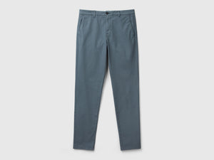 Chino slim fit in cotone stretch