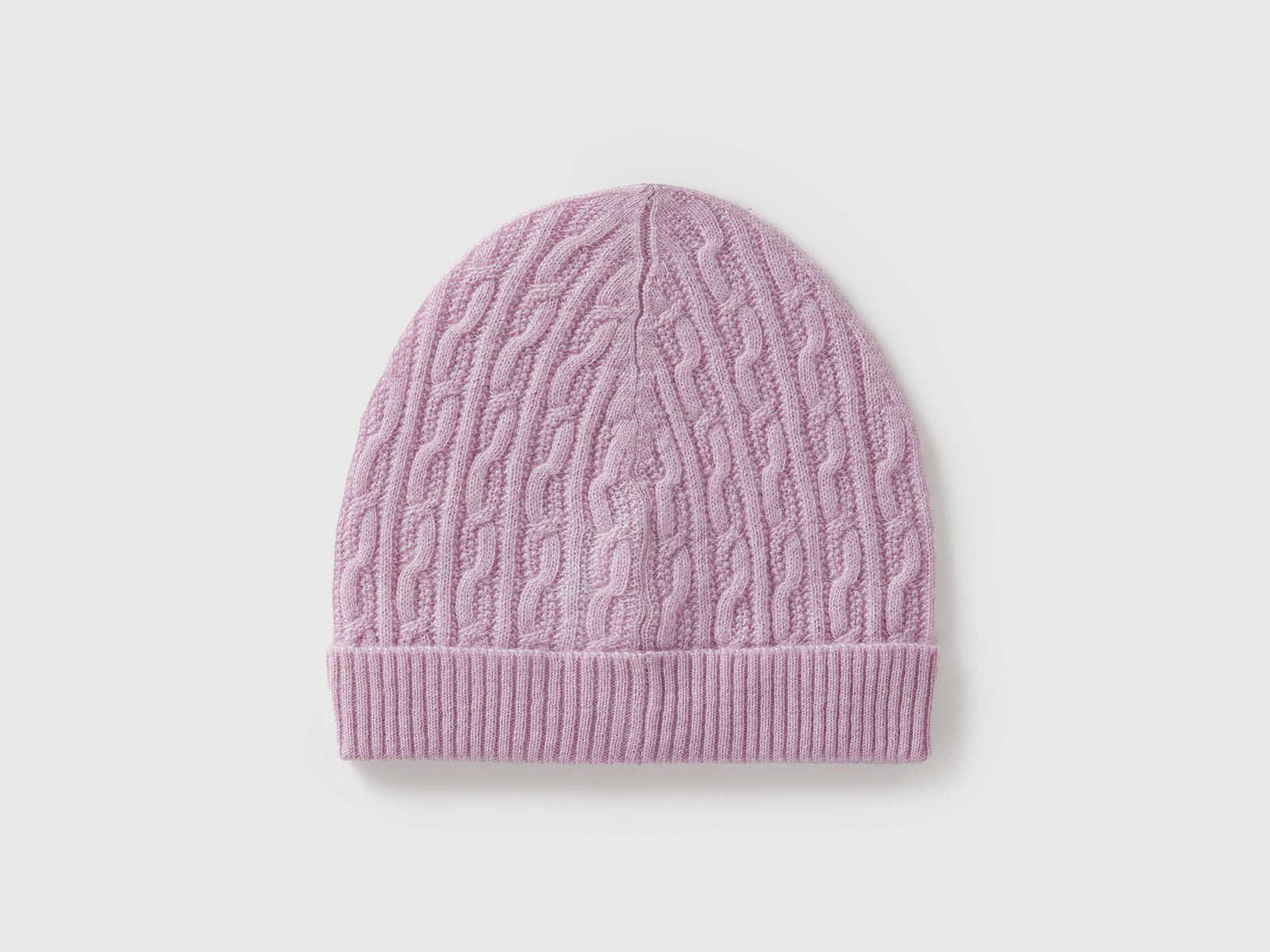 Cappello a trecce da neonato lavanda 2 | Benetton Outlet