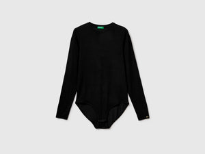Body in misto Modal e cashmere