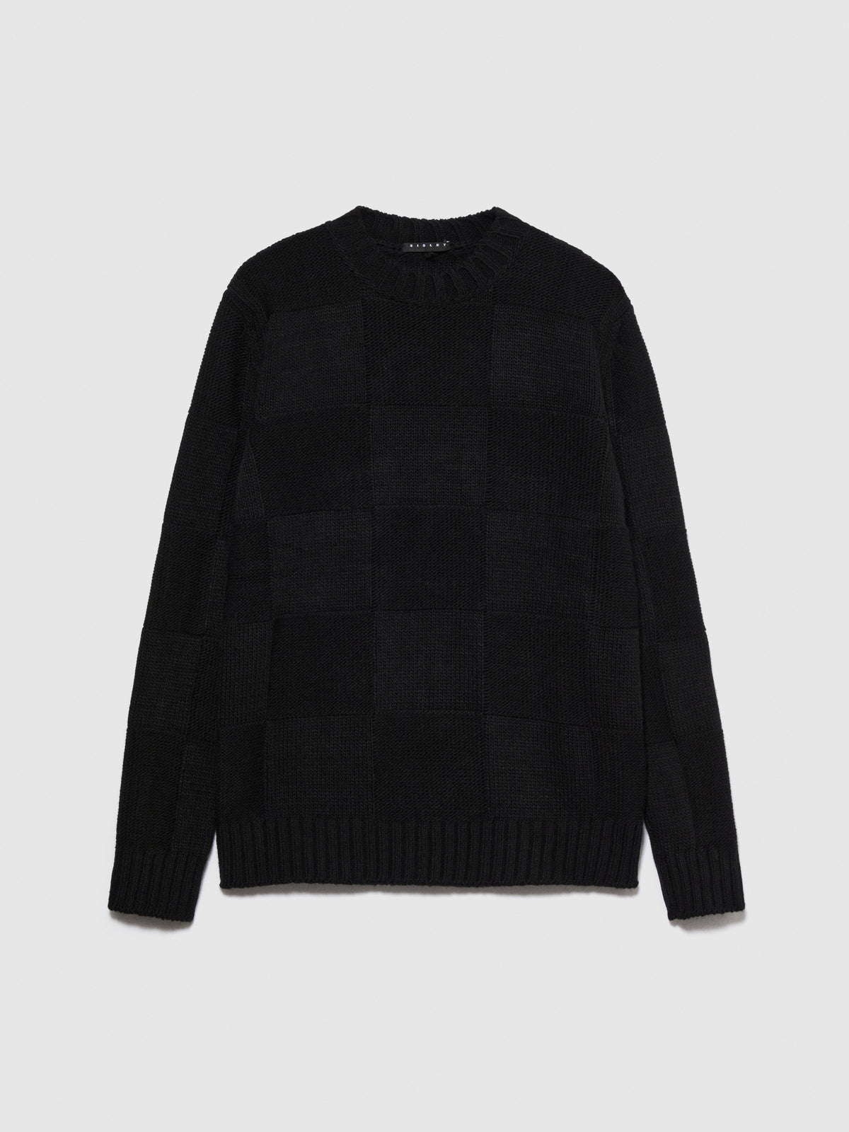Maglia lavorata con quadri