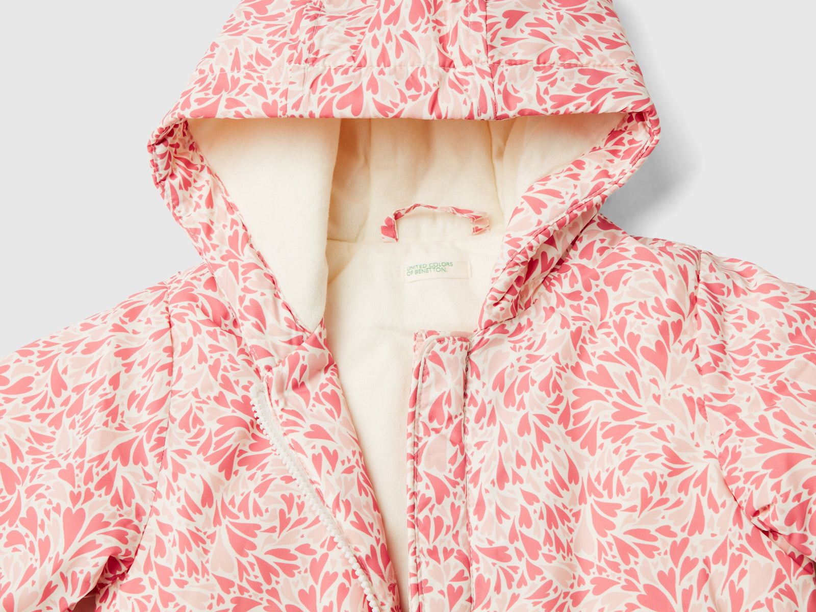 Giubbino fantasia "Rain Defender" da neonato rosa 3 | Benetton Outlet