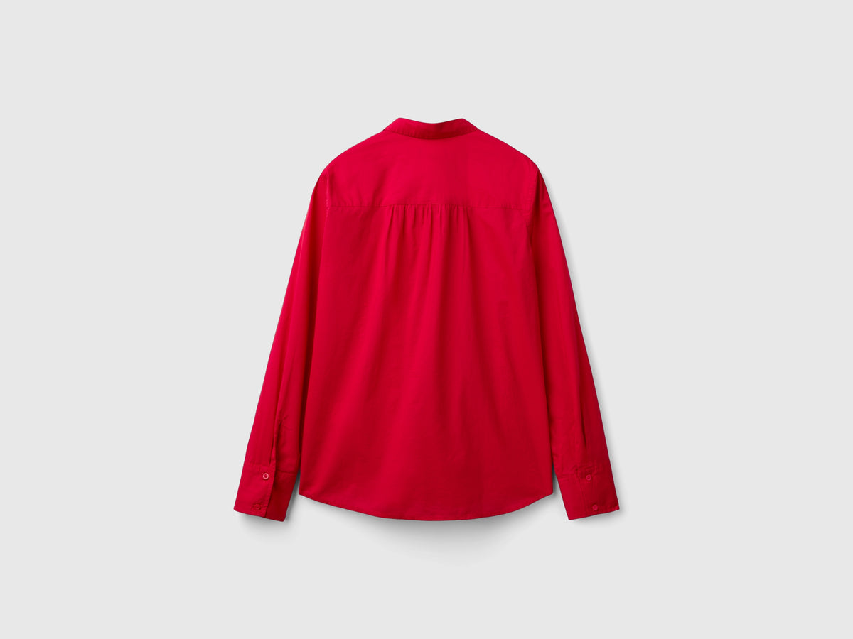 Camicia regular fit in cotone leggero