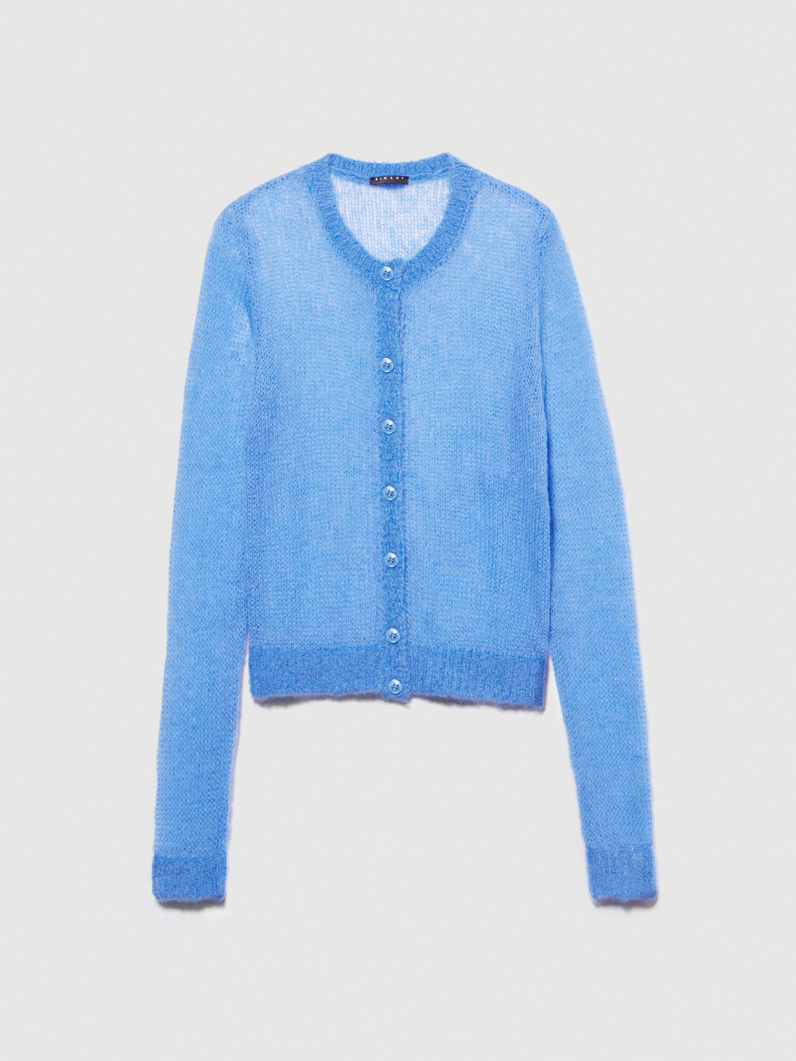 Cardigan regular fit da donna celeste | Sisley Outlet