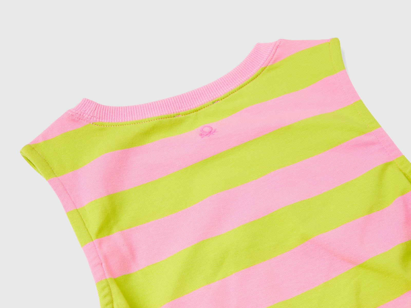 Vestito a righe con oblò da bambina multi-color 2 | Benetton Outlet