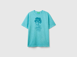 T-shirt con stampa 100% cotone