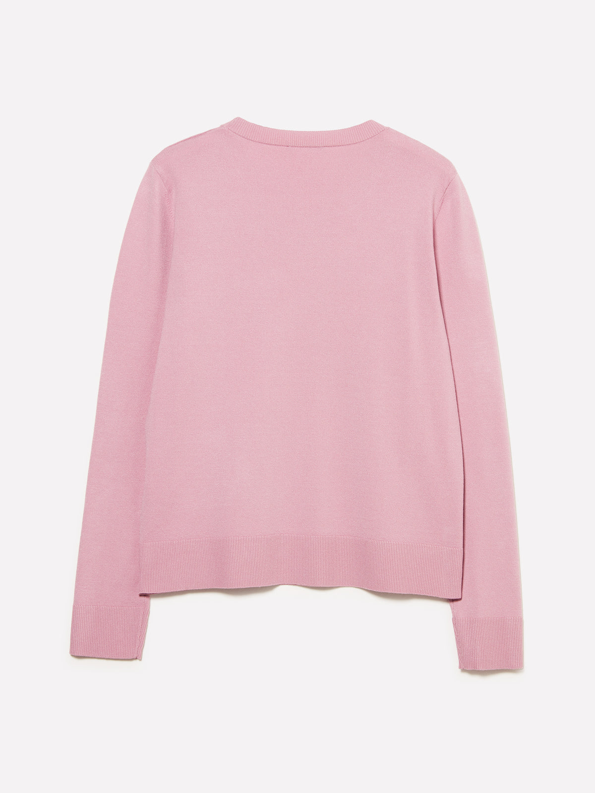 Maglia girocollo malva