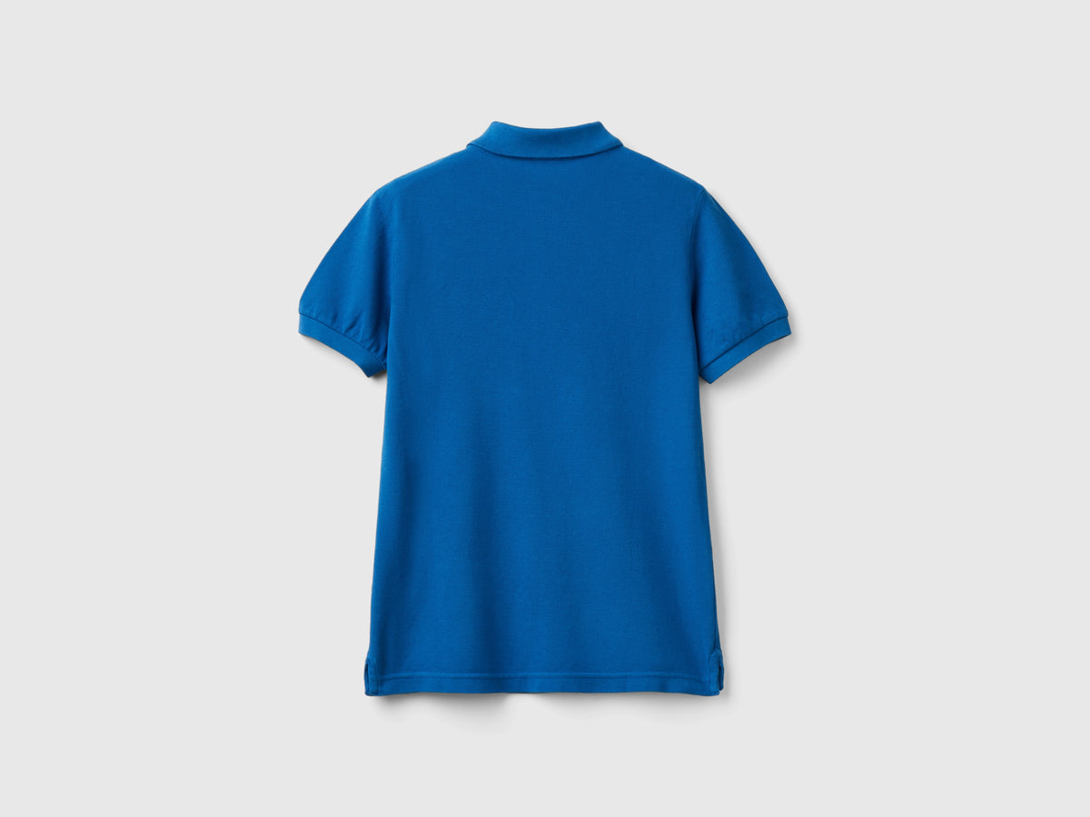 Polo slim fit 100% cotone bio