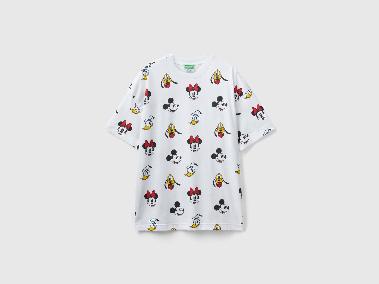 Maglietta Mickey & Friends da uomo bianco | Benetton Outlet