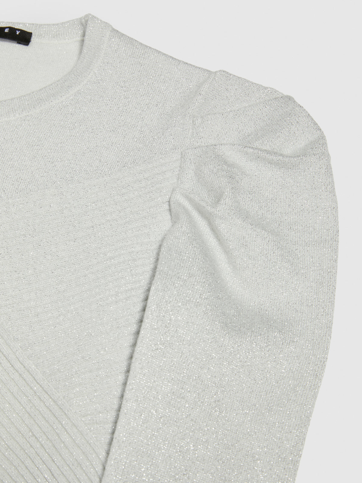 Maglia asimmetrica con lurex
