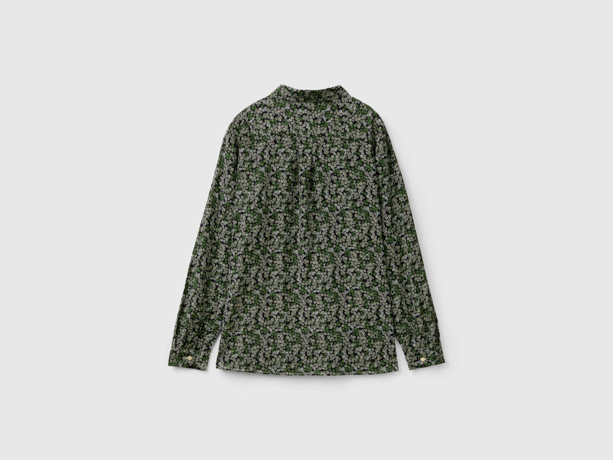 Camicia fantasia in viscosa