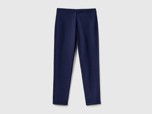 Leggings in felpa stretch