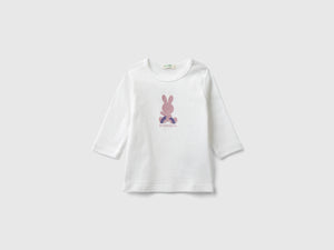 T-shirt manica lunga 100% cotone bio