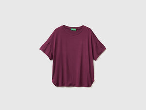 T-shirt slim fit in viscosa stretch