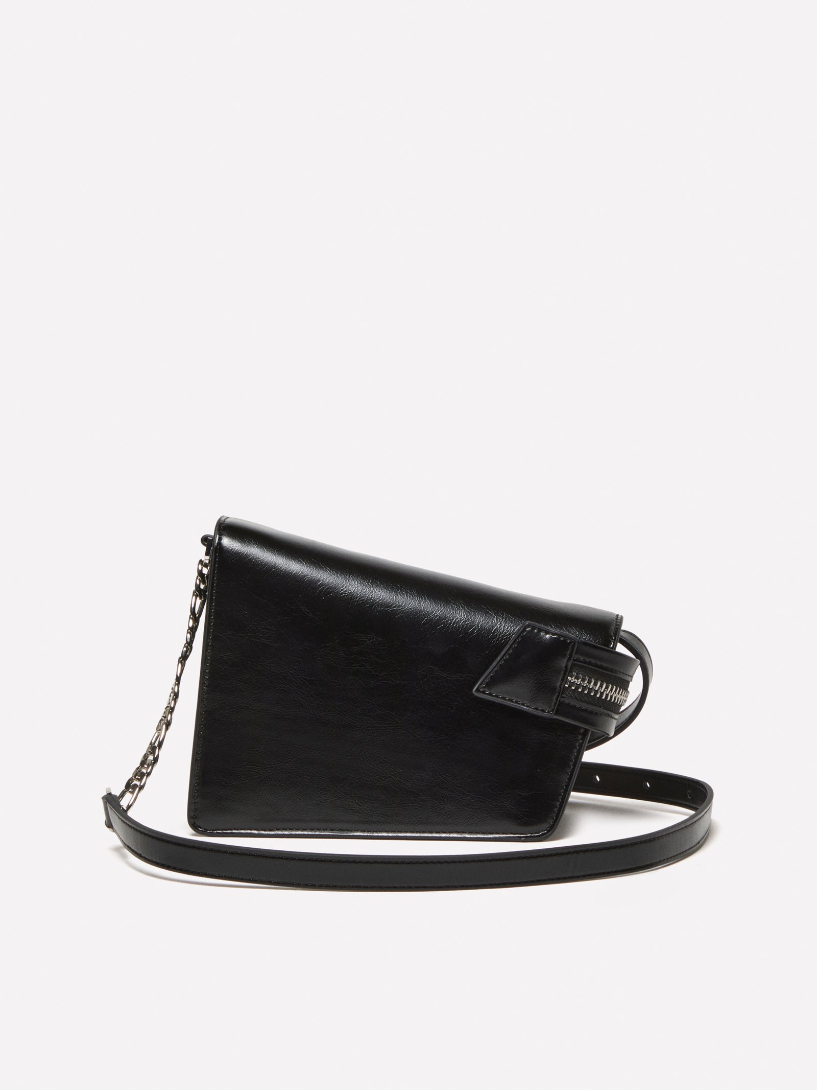 Borsa asimmetrica piccola da donna nero 2 | Sisley Outlet