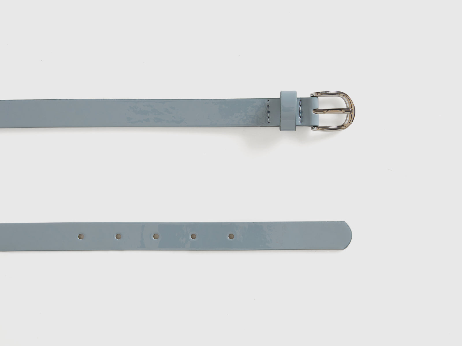 Cintura lucida da bambina grigio perla 2 | Benetton Outlet