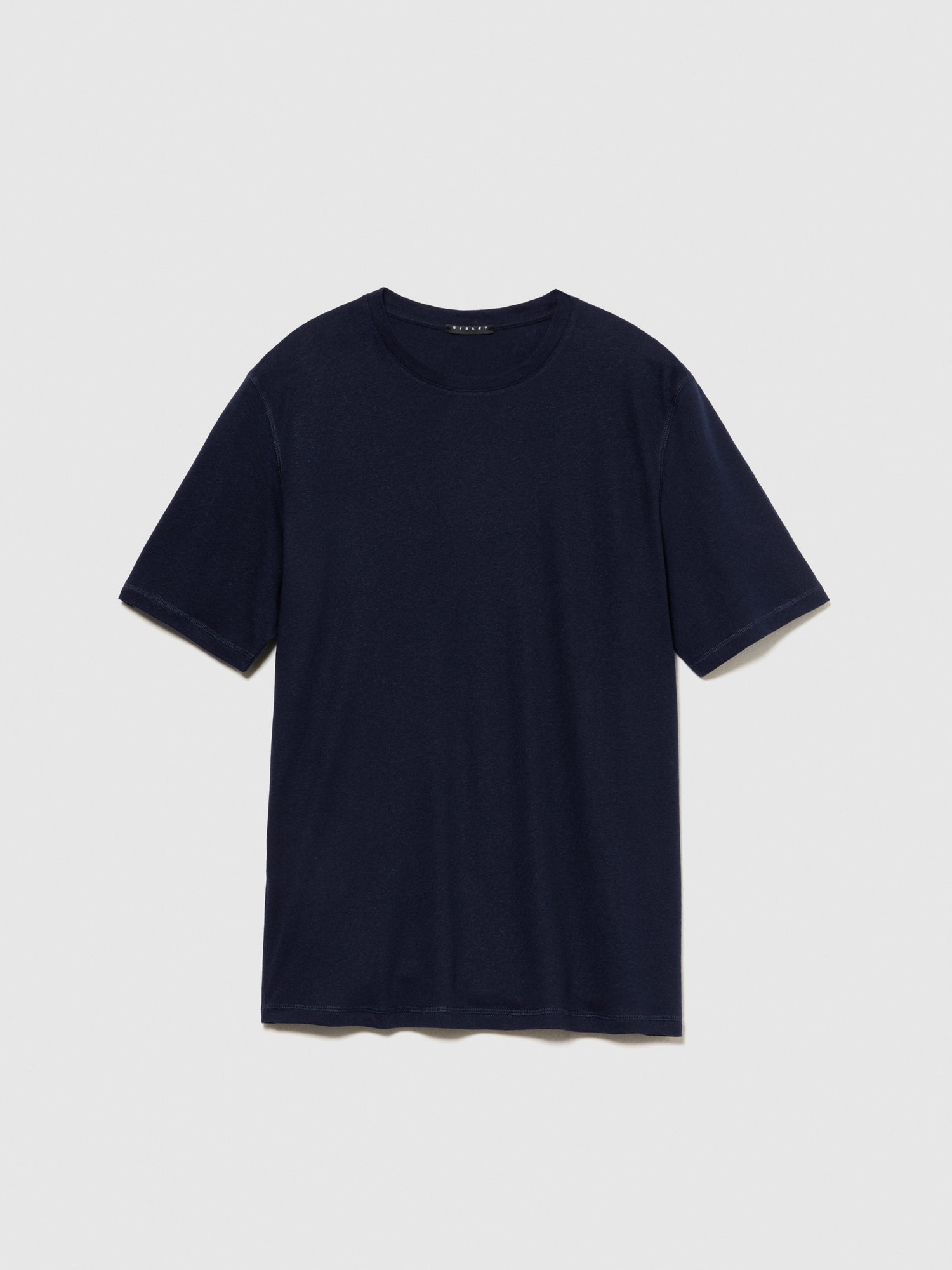 T-shirt girocollo da uomo blu scuro | Sisley Outlet