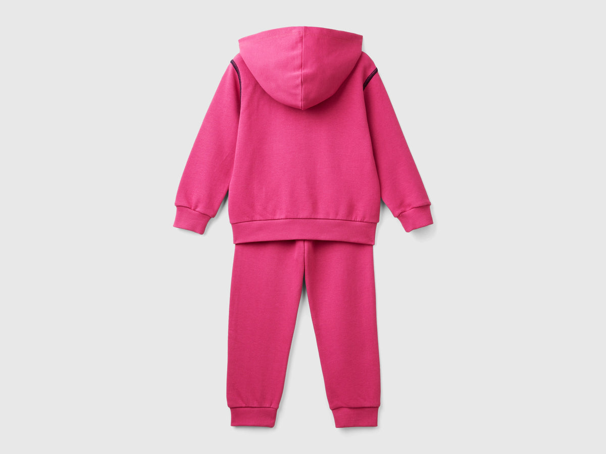 Tuta in felpa 100% cotone