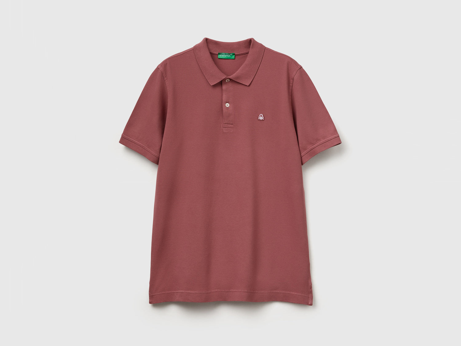 Polo slim fit da uomo prugna | Benetton Outlet