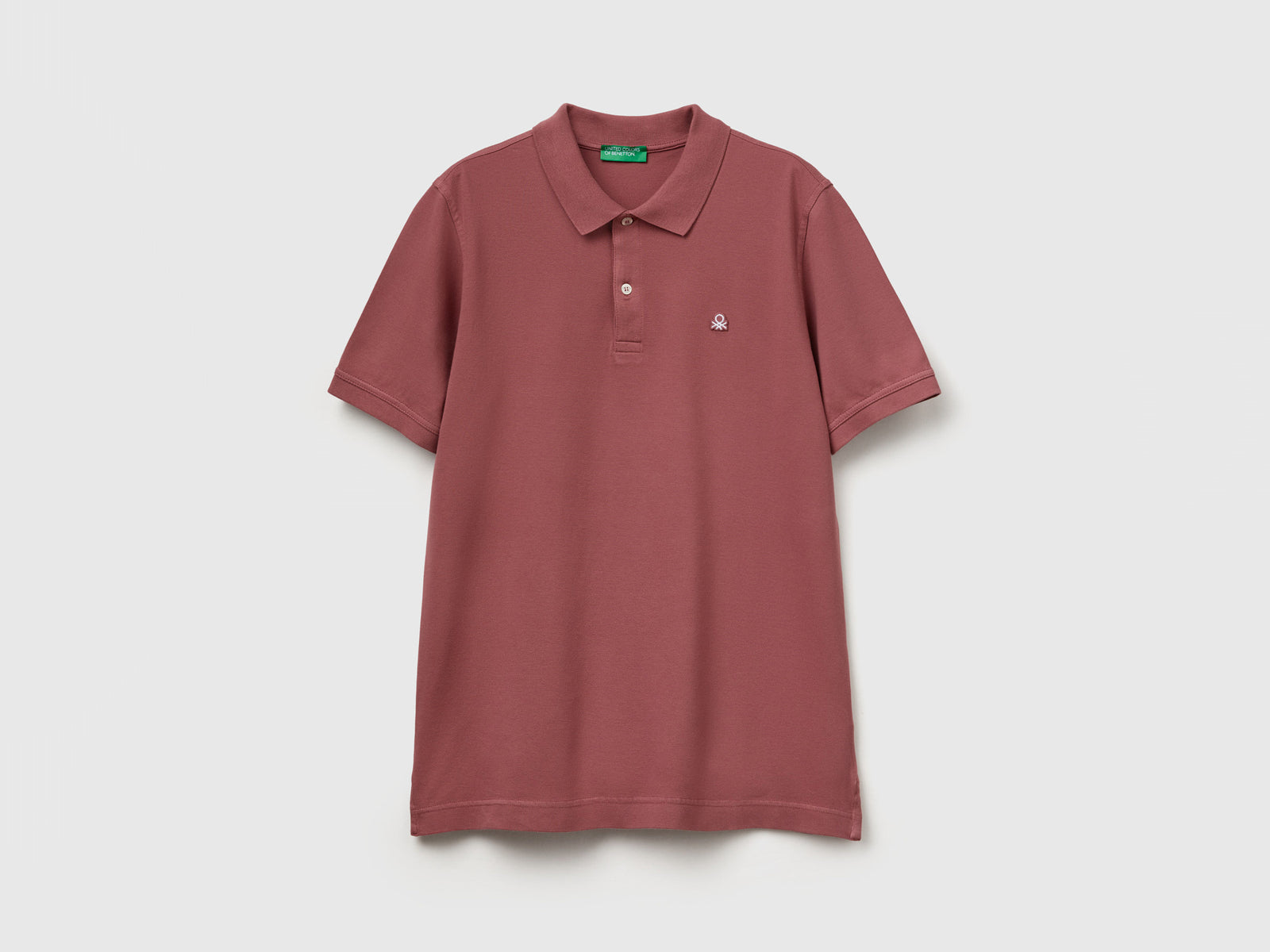 Polo slim fit da uomo prugna | Benetton Outlet