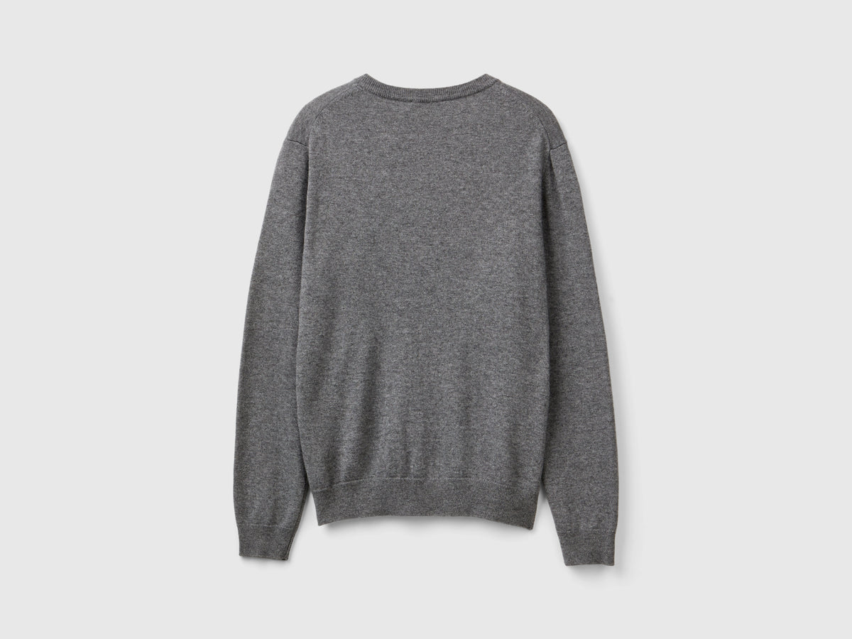 Cardigan in misto lana e cashmere