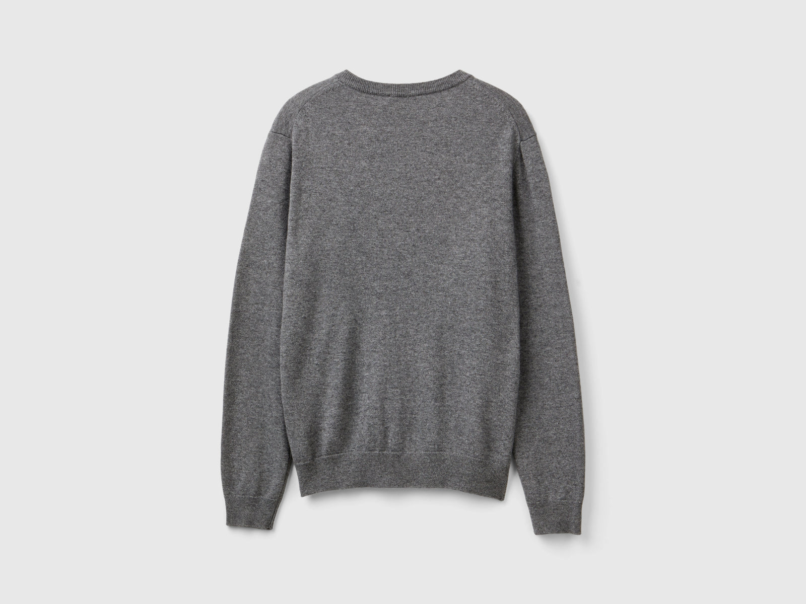 Cardigan in misto lana e cashmere da donna grigio scuro 2 | Benetton Outlet