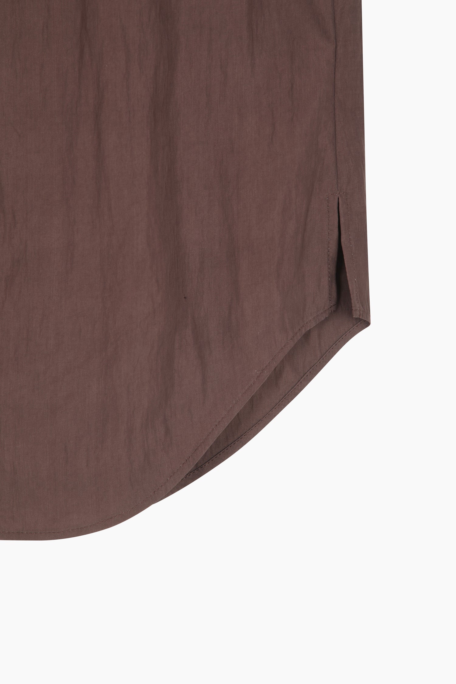 Camicia effetto crinkle da donna marrone scuro 3 | Sisley Outlet