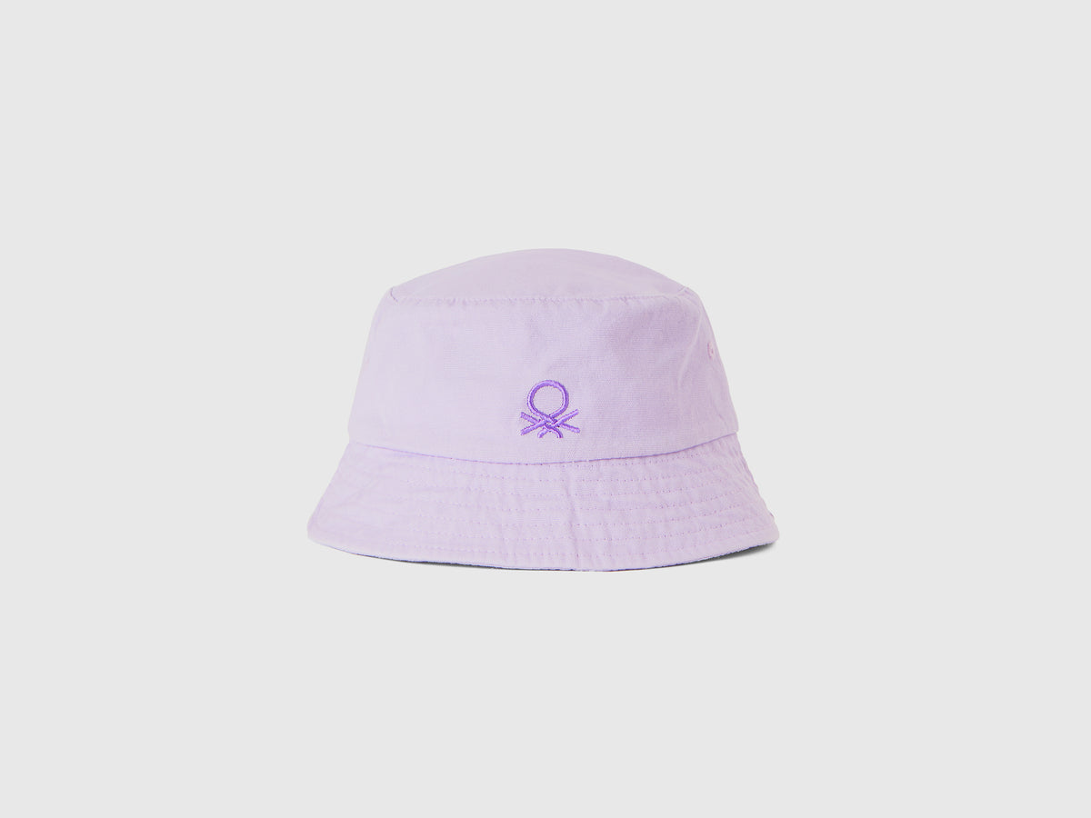Cappellino alla pescatora con ricamo logo