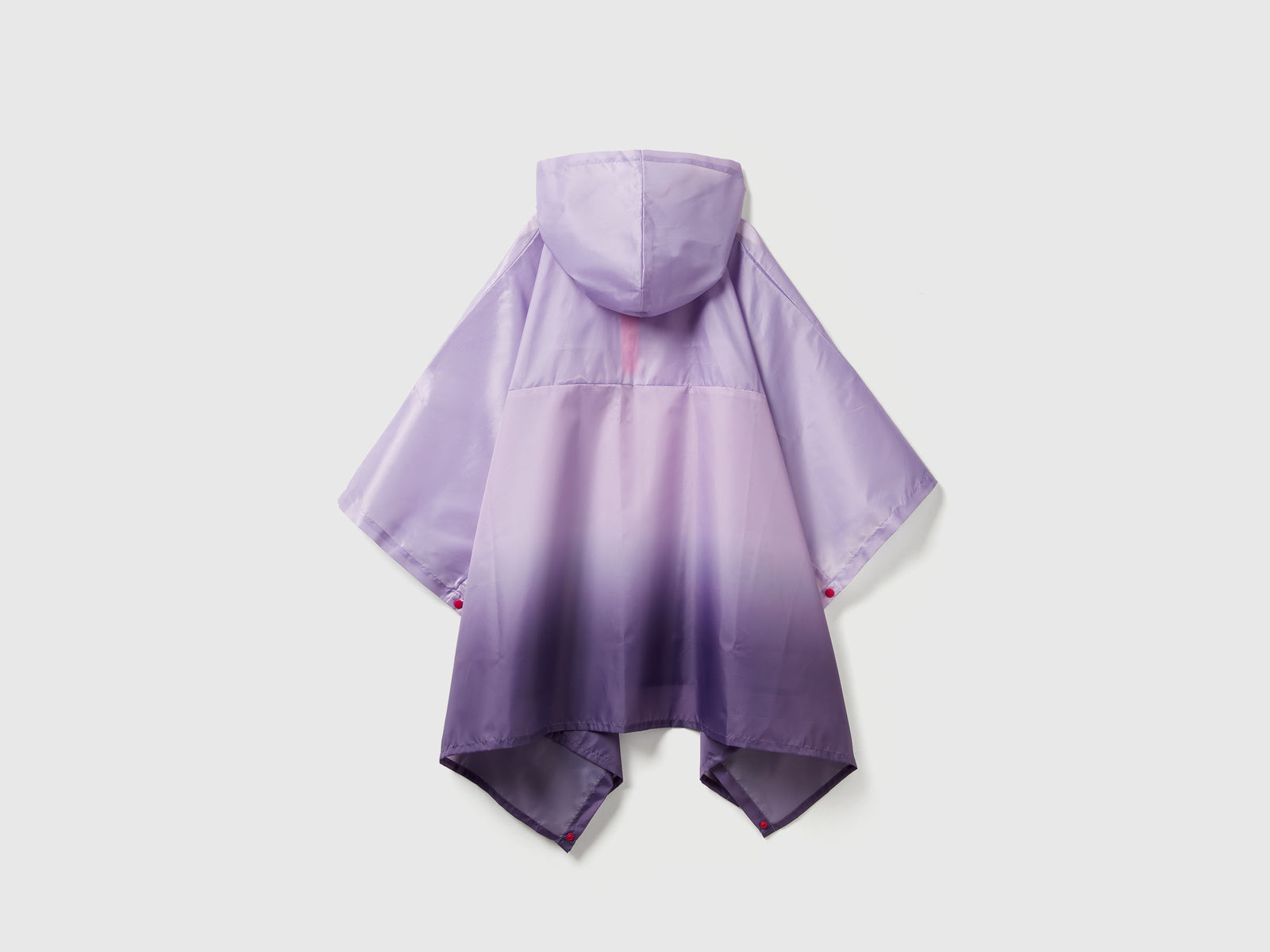 Mantella antipioggia con cappuccio da bambino lavanda 2 | Benetton Outlet