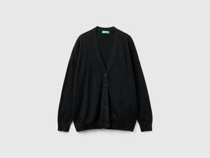 Cardigan in misto cotone e Modal