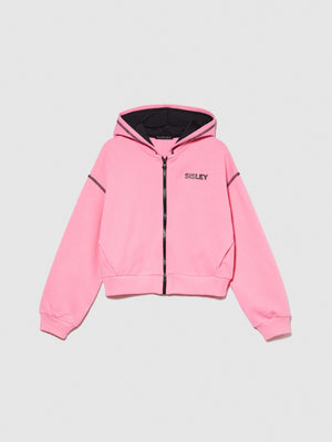 Felpa sporty con logo