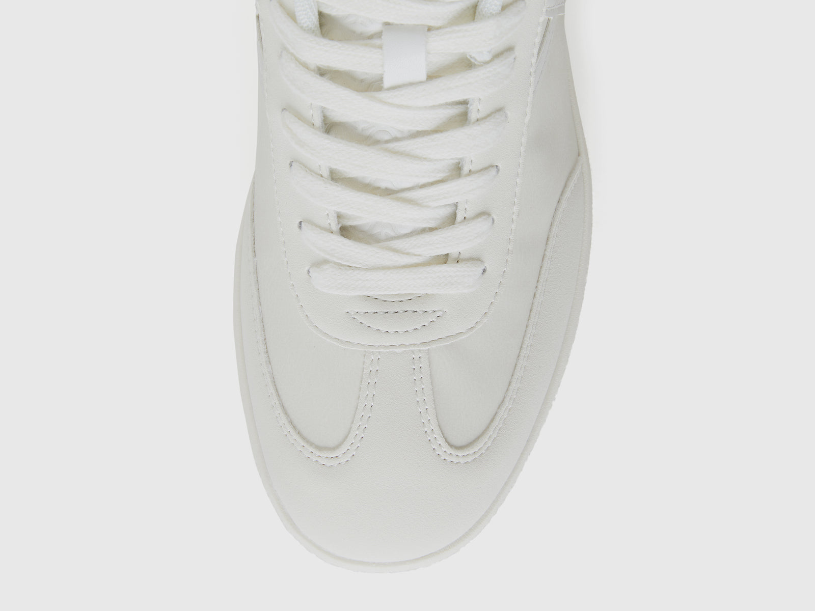 Sneakers basse da donna bianco panna 4 | Benetton Outlet