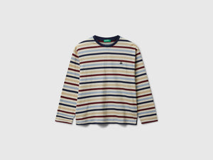 T-shirt manica lunga a righe