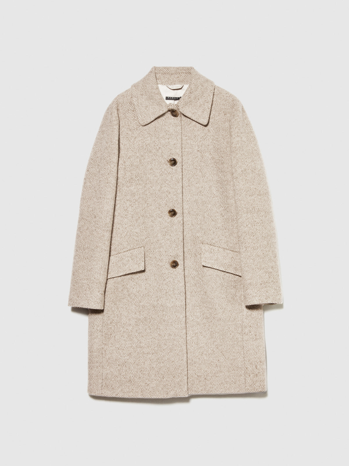 Cappotto midi bouclé