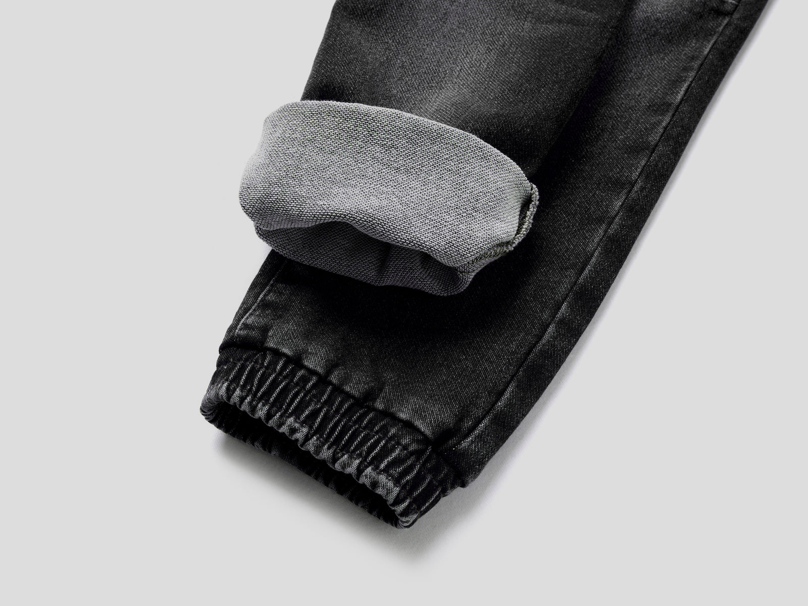 Joggers in cotone elasticizzato da bambino nero 3 | Benetton Outlet
