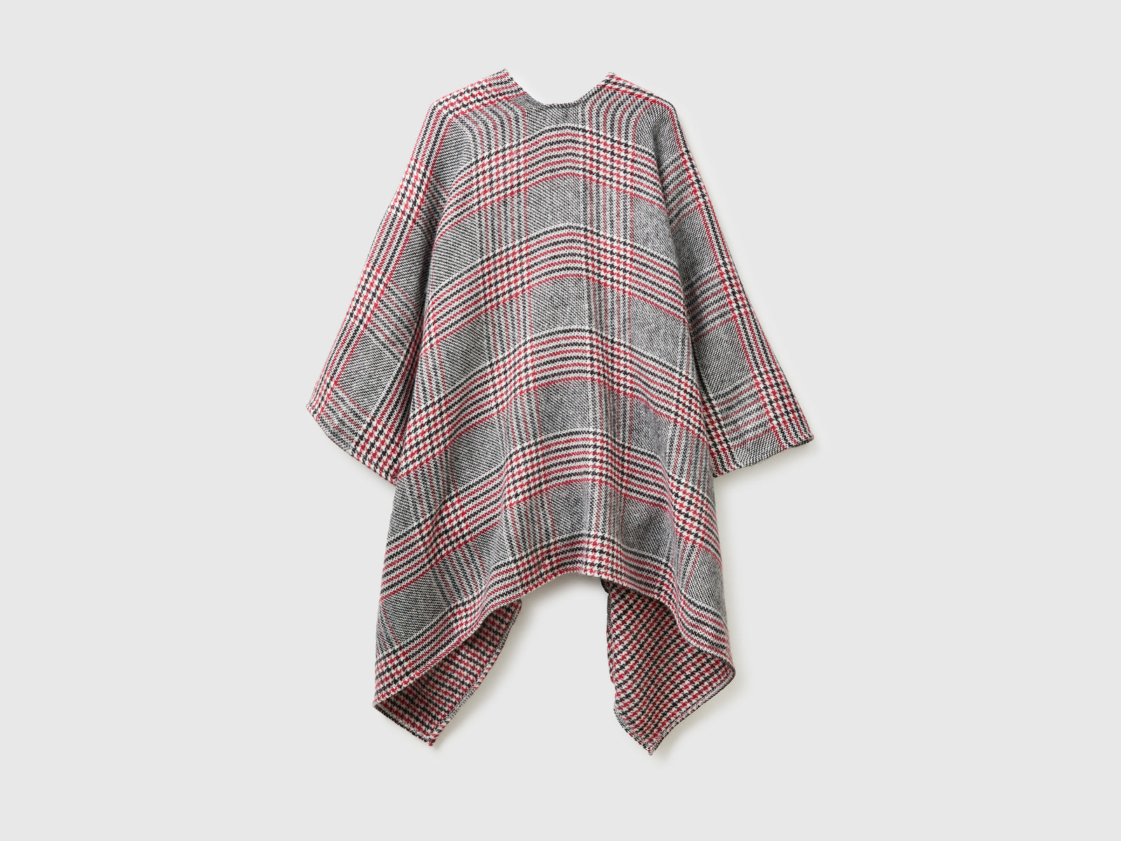 Mantella reversibile da donna grigio chiaro 2 | Benetton Outlet