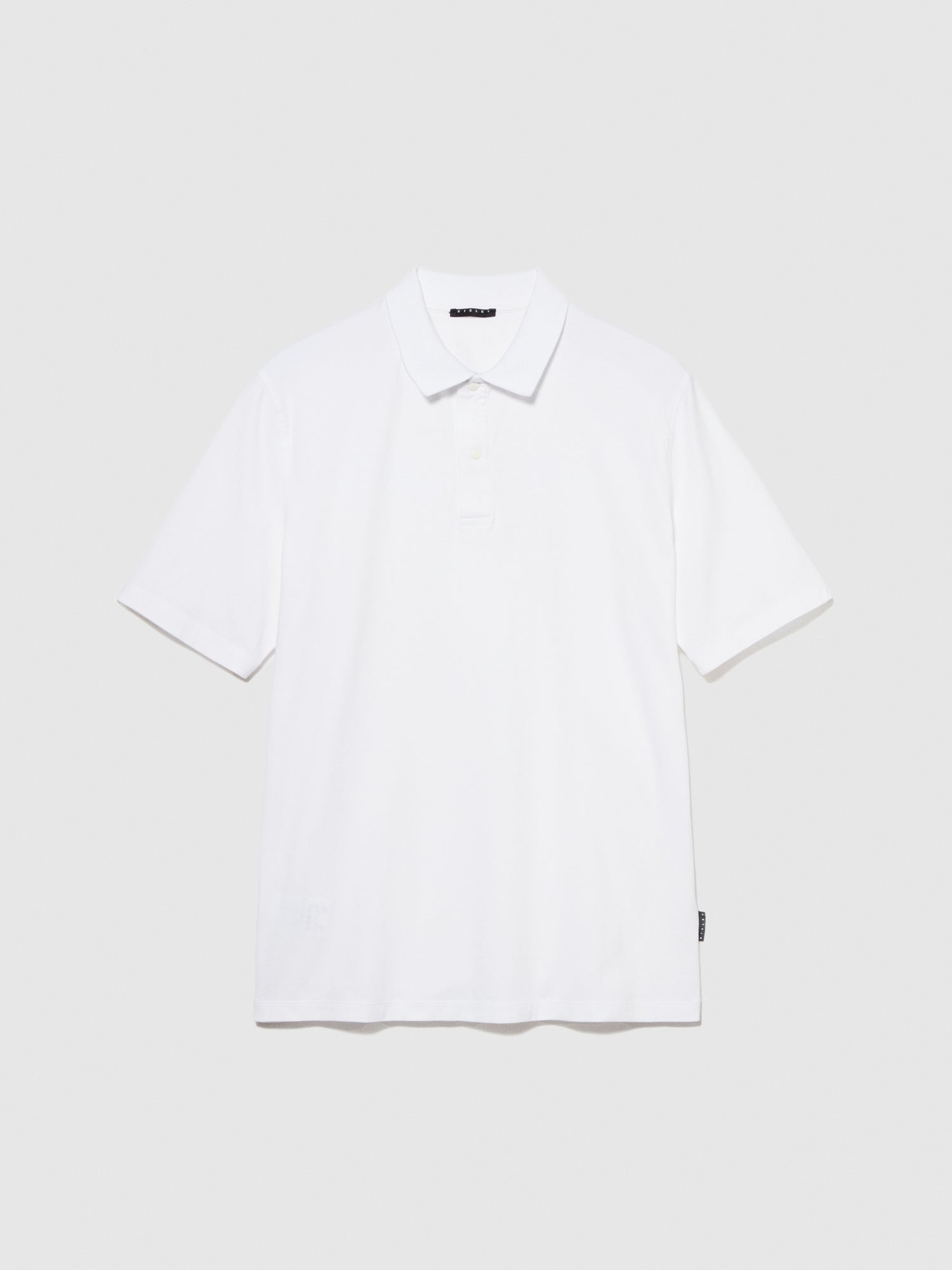 Polo regular fit da uomo bianco | Sisley Outlet