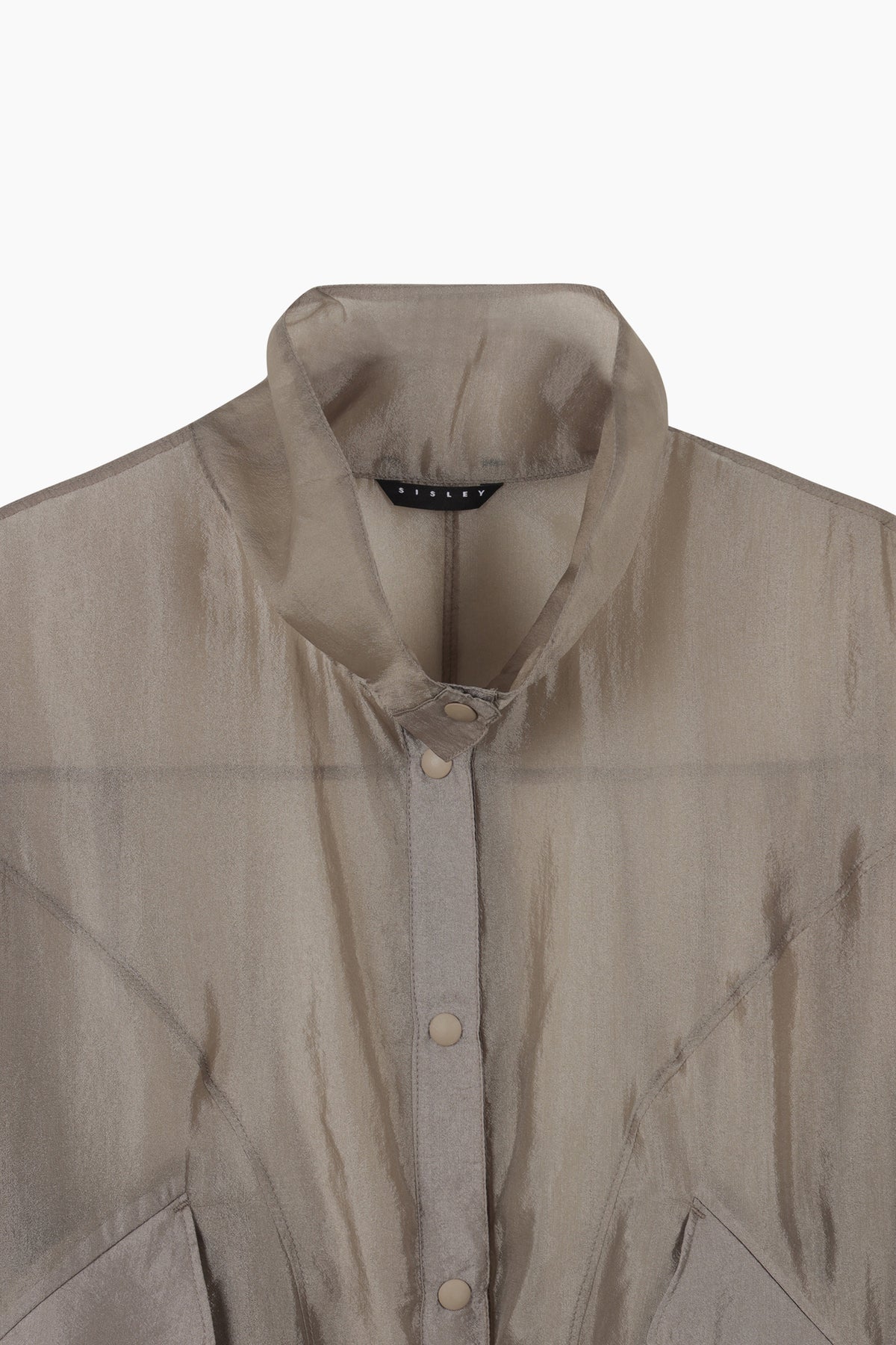 Bomber semi trasparente