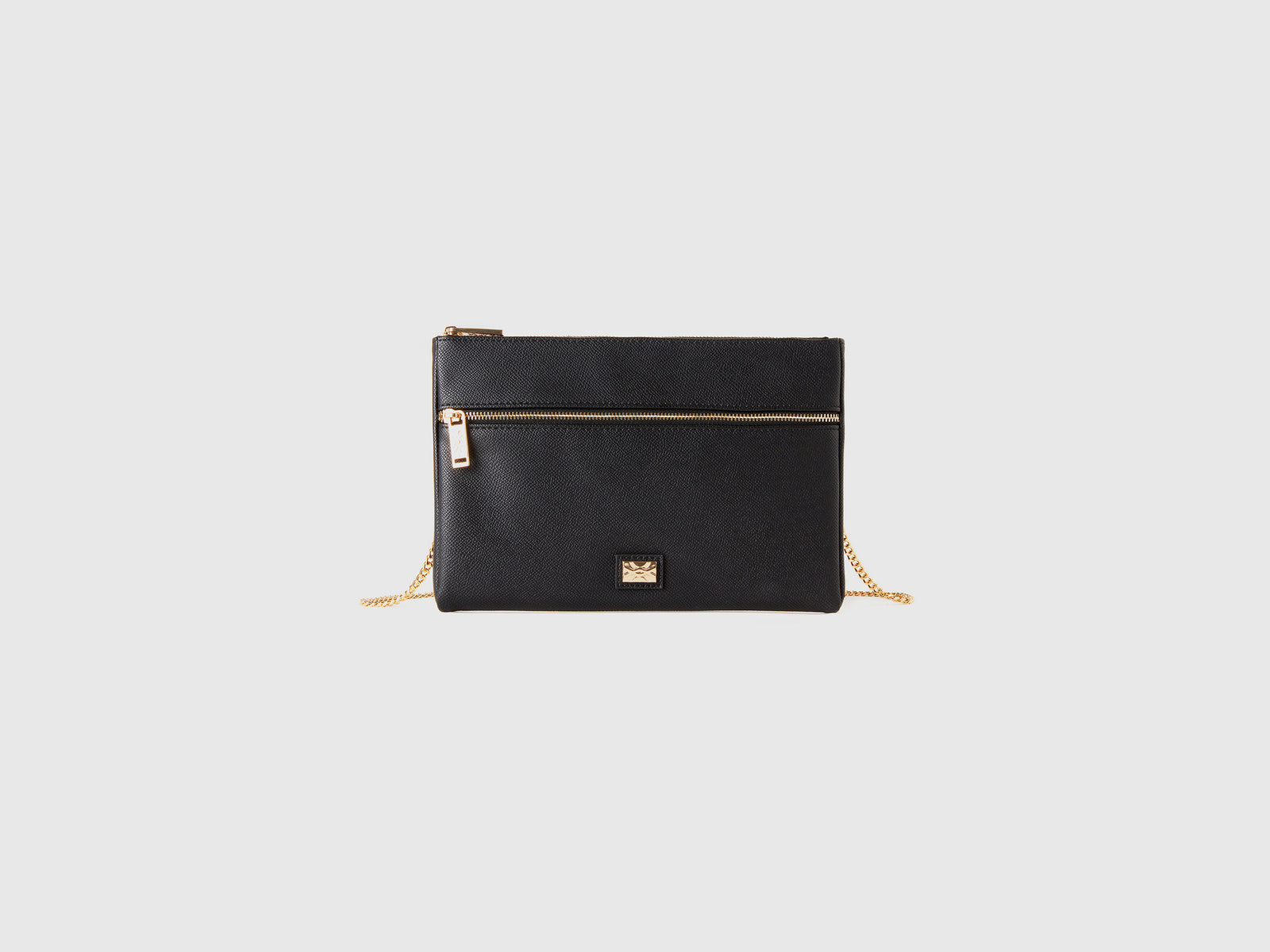 Busta con tracolla da donna nero | Benetton Outlet