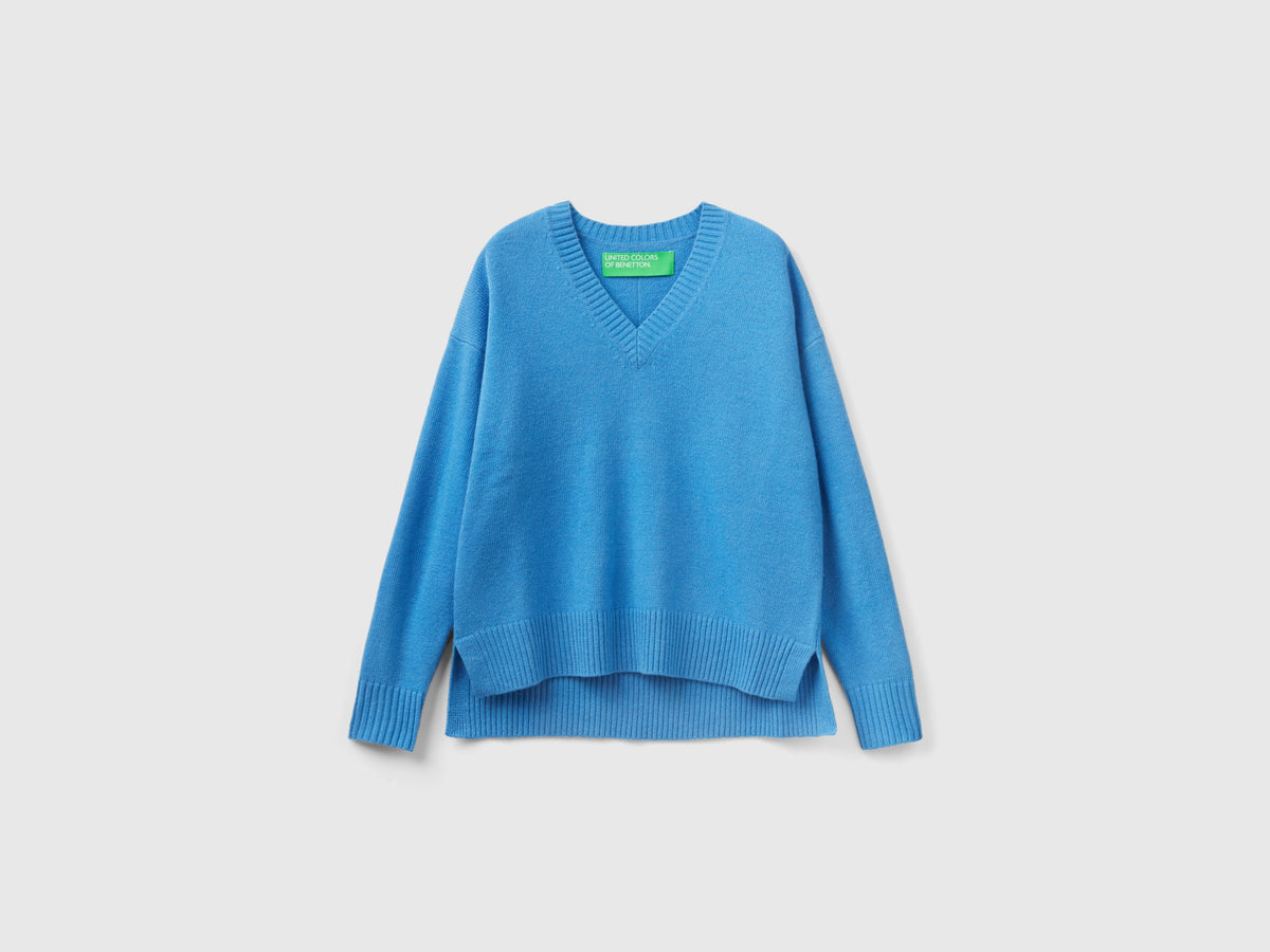 Maglione over fit con spacchi