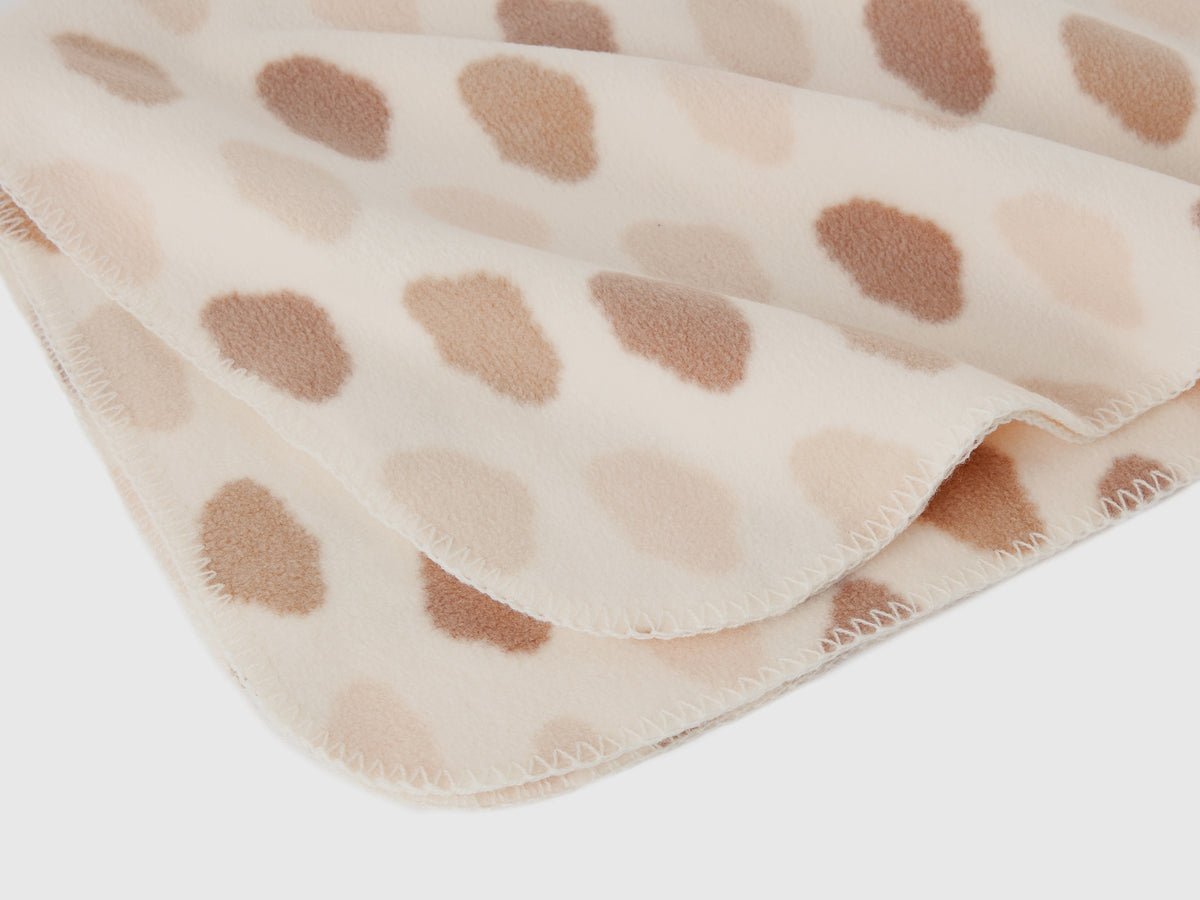 Coperta in pile con stampa nuvole
